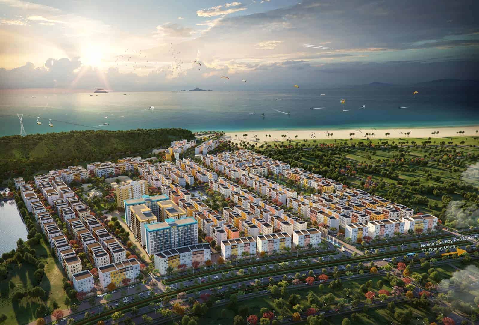 Phối cảnh dự án Sun Grand City New An Thới Phú Quốc