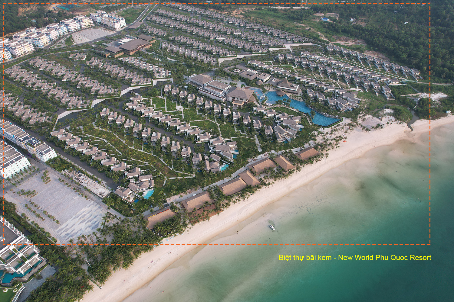 Dự án biệt thự bãi kem - New World Phu Quoc Resort