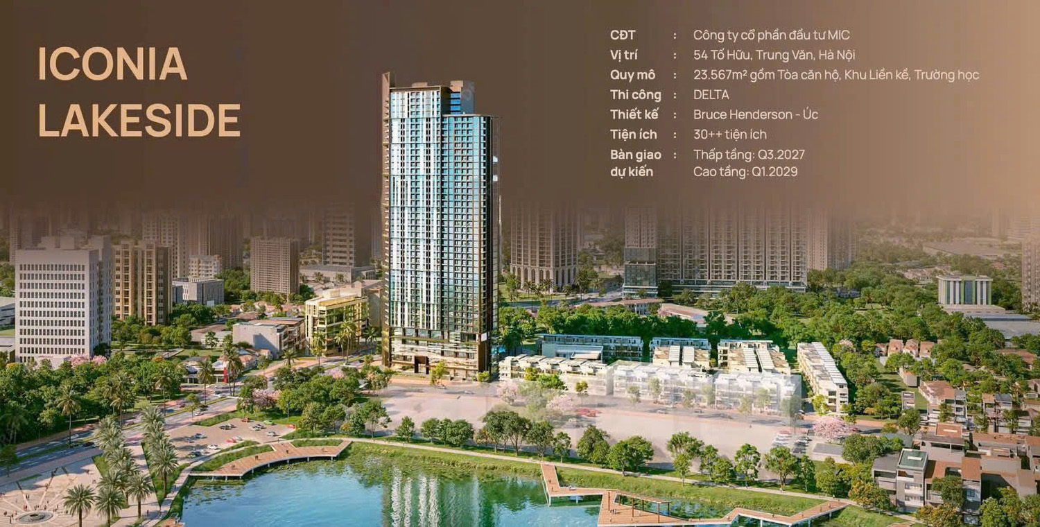 Vị trí Mipec Iconia Lakeside Tố Hữu ở đâu? Kết nối giao thông & tiềm năng tăng giá