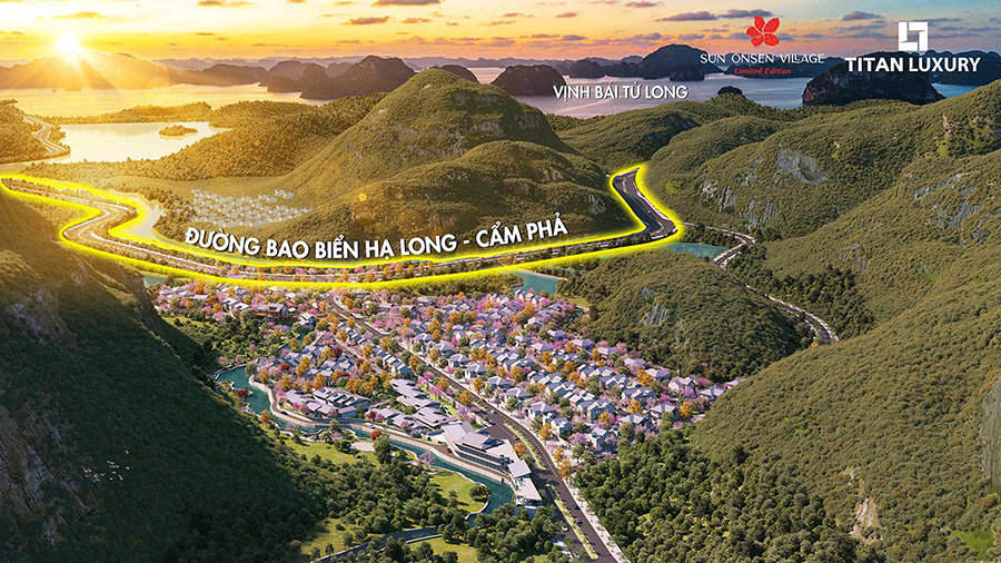 Sun Onsen Quang Hanh – BĐS được hưởng lợi từ tuyến đường bao biển Hạ Long – Cẩm Phả