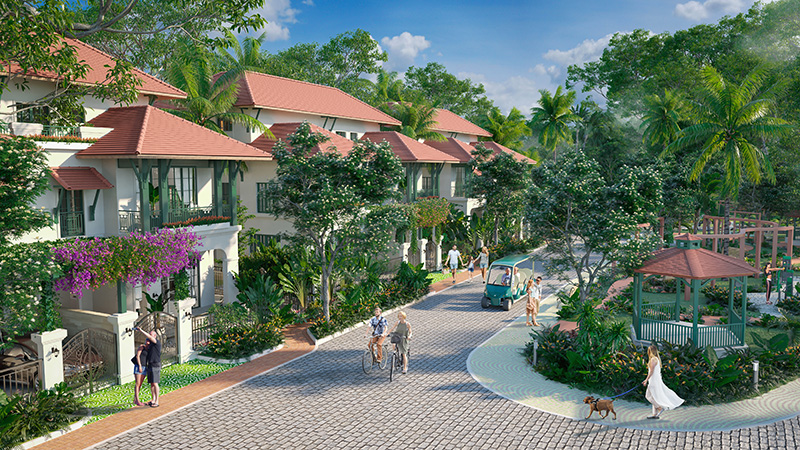 Biệt thự Sun Tropical Village thuộc dòng wellness second home ở nam Phú Quốc